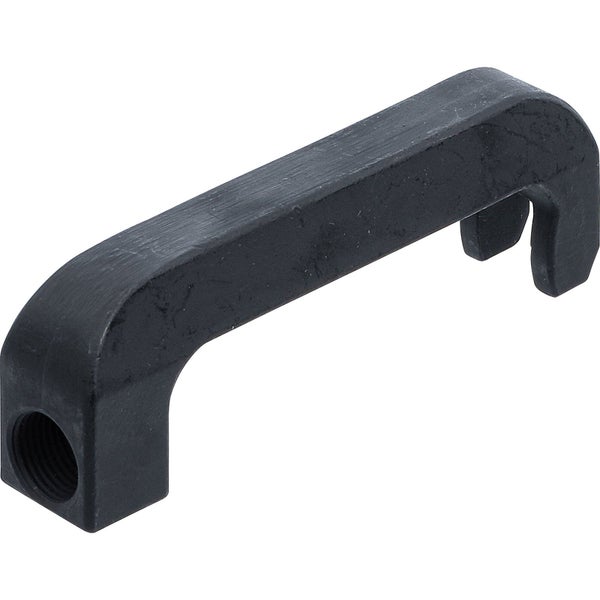 Schwenkhebel aus Metall mit Gewinde und Haken