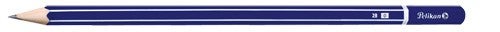 Pelikan Bleistift 2B, Sechskant, Blau, 1 Stück