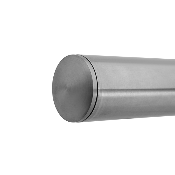 HandyStairs Treppengeländer aus Edelstahl – Durchmesser 42,4 mm – inklusive Halterungen – 100 cm