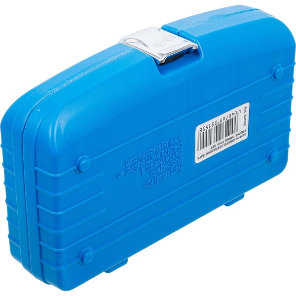 Blauer Werkzeugkoffer für Motor-Einstellwerkzeug