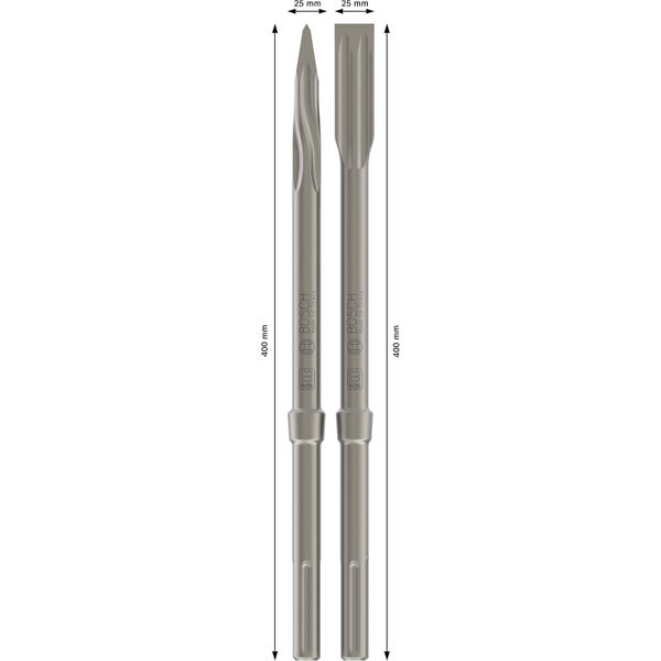 Bosch PRO SDS max-5C Meißelset 25; 25x400; 400; 400; 400 mm - 2607017368