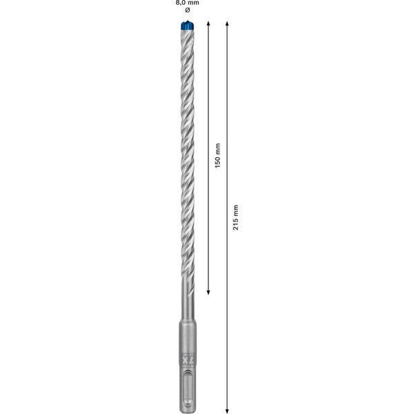 Bosch 30x Expert SDS plus-7X Hammerbohrer 8 x 150 x 215 mm - 2608900184