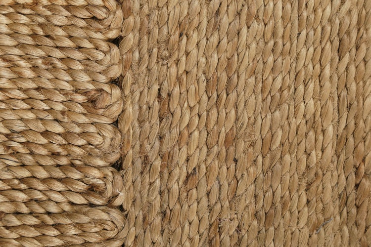 June Jute - Teppich - natürlich, handgewebt, schwer 80x150 cm