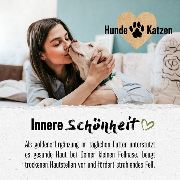 ALPHAZOO Premium Mandelöl 500ml für Hunde und Katzen