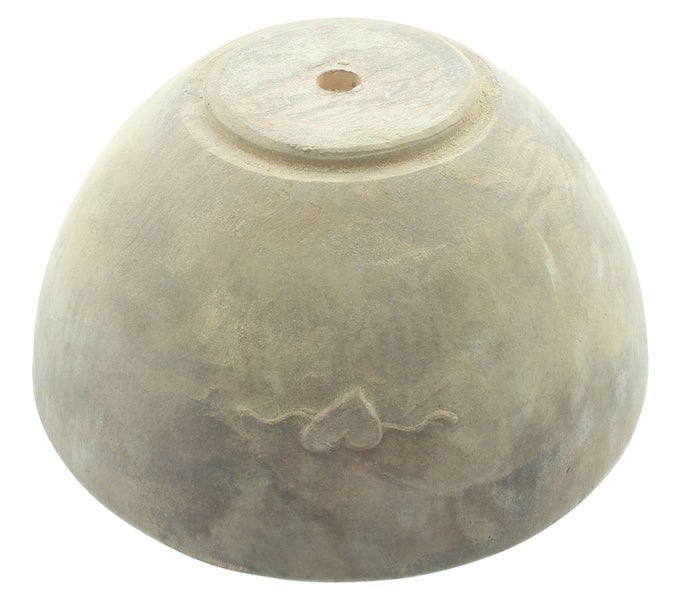 FRANK FLECHTWAREN | Pflanzschale Herz, TERRACOTTA, Ø 32 x 15 cm