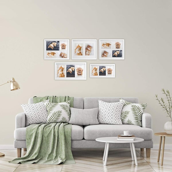 Bomoe Galeria Bilderrahmen Weiß (2tlg)