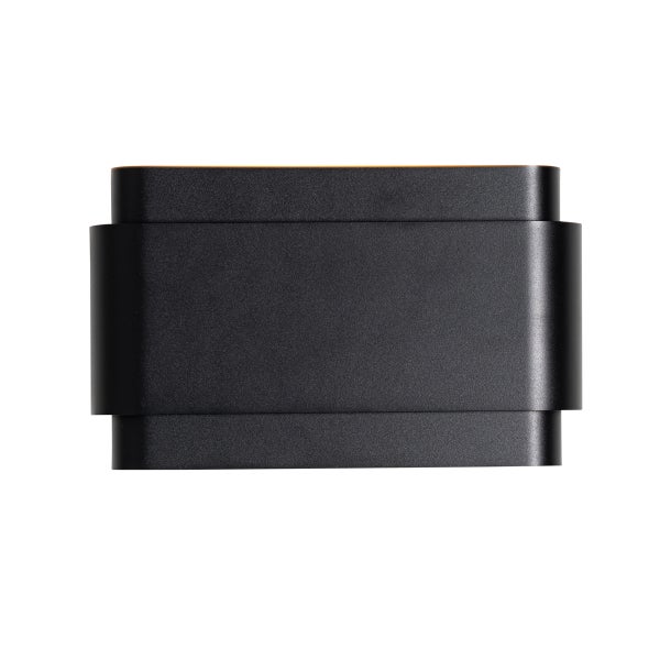 Schwarzer LED-Wandspot