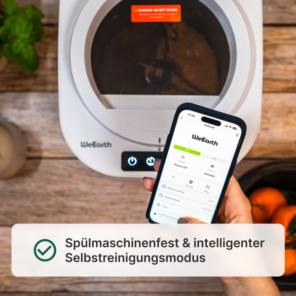 WeEarth Elektrischer Küchenkomposter (Weiß)