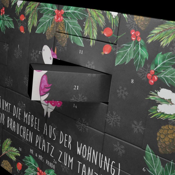 Mr. & Mrs. Panda Befüllbarer Adventskalender Einhorn Ballerina - Schwarz