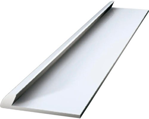 Abschlussprofil 357 18x4x3 mm Alu eloxiert silber 250 cm