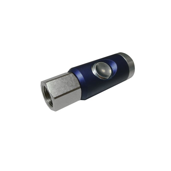 FAIRAIR Sicherheitskupplung SSK-7,4-3/8I, G 3/8 Innengewinde drehbar NW 7,4, eloxiert, FA60015