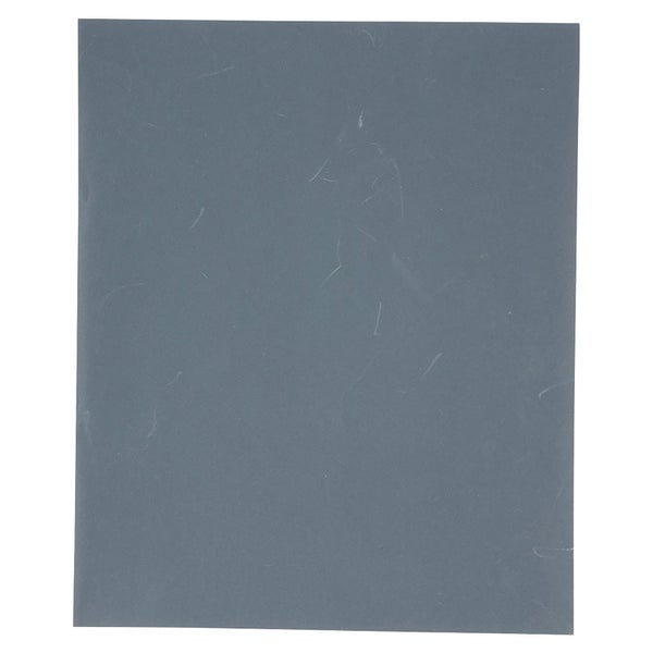 Ein einzelnes Blatt Schleifpapier