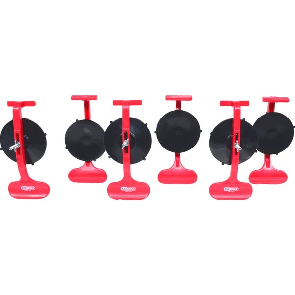 KS TOOLS Zierleisten-Montagesauger-Satz 6tlg. Ø 85 mm - 140.1020