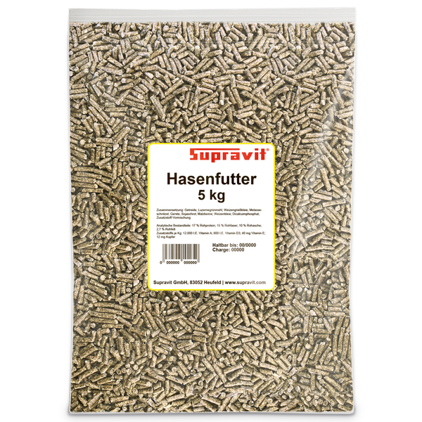 Verpackung Hasenfutter 5 kg