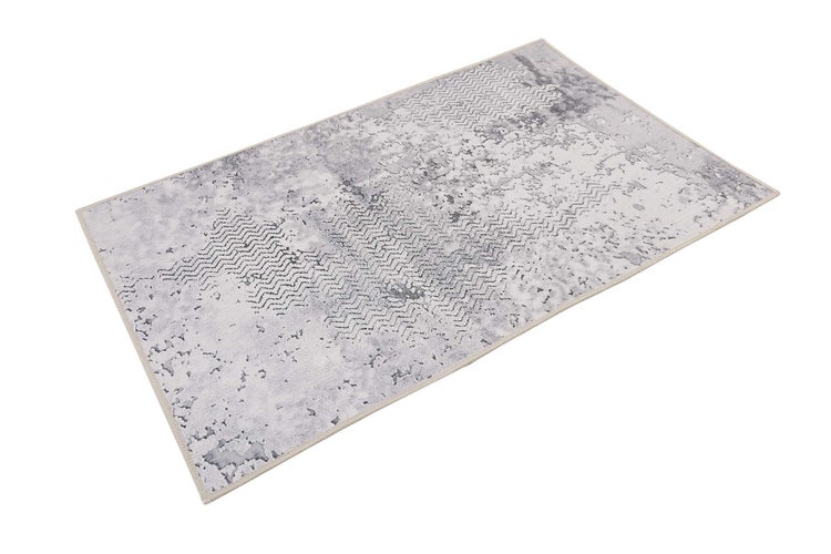 Badteppich Grau Vintage Room 9 WECONhome 80x150 cm