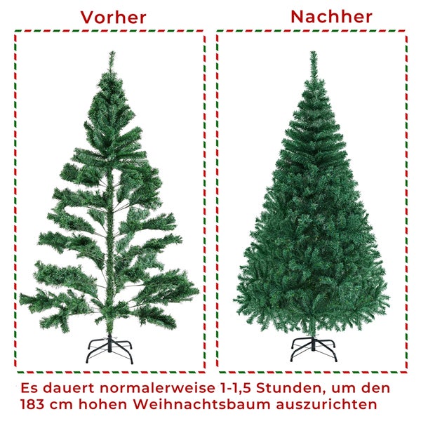 Künstlicher Tannenbaum mit Ständer
