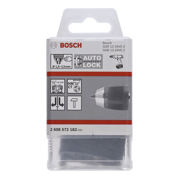 Bosch Schnellspannbohrfutter bis 13 mm, 1,5 bis 13 mm, 1/2 bis 20, Abb. Nr. 6 - 2608572182