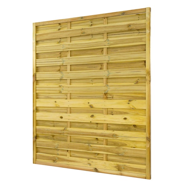 Sichtschutzzaun aus Holz