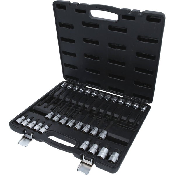 KS TOOLS 1/2 Bit-Stecknuss-Satz für Innensechskant-Schrauben 30tlg. - 911.4510