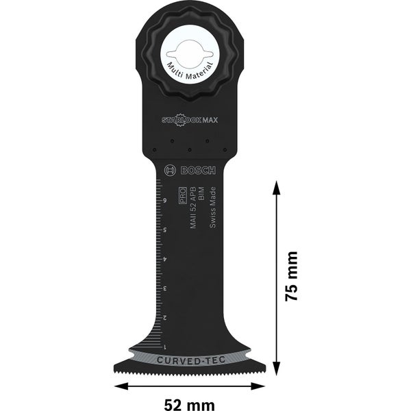 Bosch PRO MAII 52 APB Blatt für Multifunktionswerkzeuge 52 x 75 mm - 2608669137