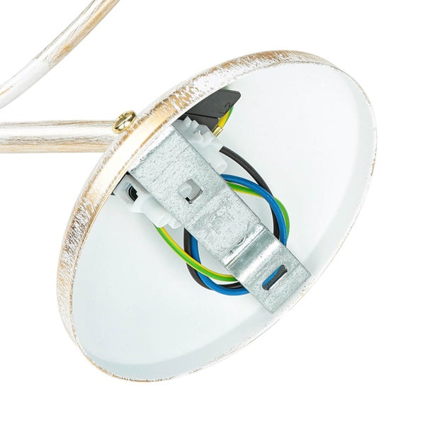 Deckenleuchte mit interner Verkabelung