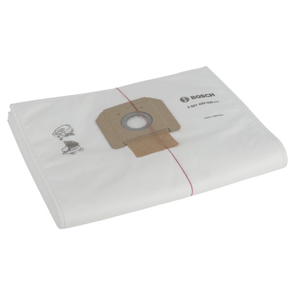 Bosch Vlies-Filtersack für Staubsauger mit Pappflansch und Bosch Logo.