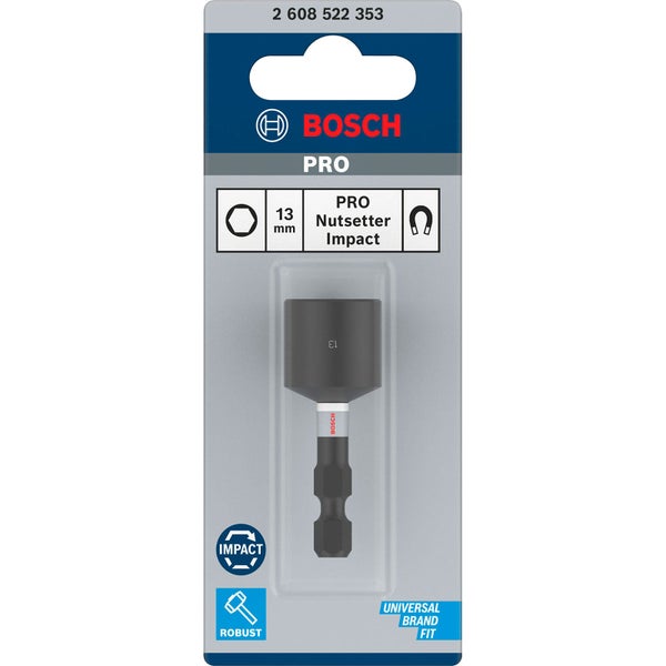 Bosch Pro Bitaufnahme mit einer Länge von 50 Millimetern.