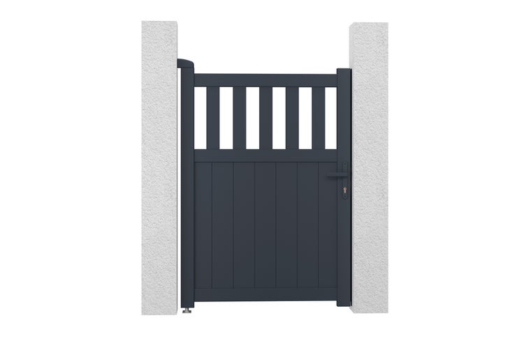 Gartentür aus Aluminium 1m SANTIS 100P140