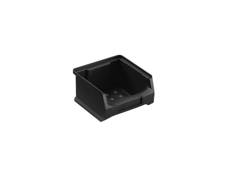 PROREGAL SparSet 5x Leitfähige Sichtlagerbox 1.0 HxBxT 6 x 5 x 10 cm 0,4 Liter ESD Sichtlagerbehälter