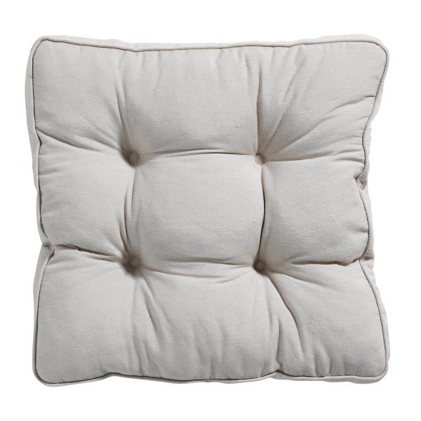 Sitzkissen Florance Panama Leinen - Ca. 47x47 cm - 4er-Set