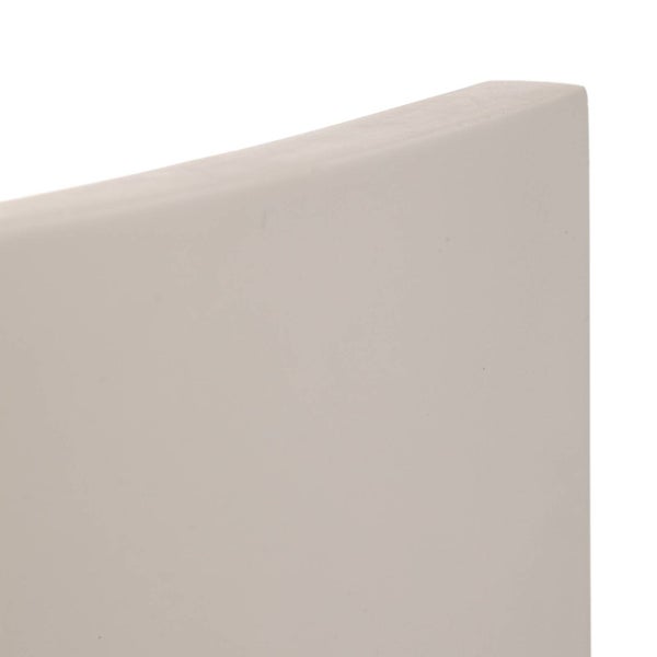 Lindby Gips Wandlampe weiß, bemalbar indirektes Licht Uplight & Downlight Wandleuchte 2 flammig für Wohnzimmer Esszimmer Küche Flur Gipsleuchte Wand innen IP20