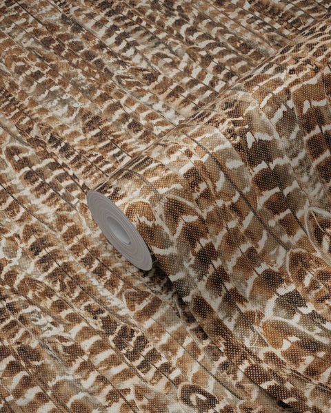 Tapetenrolle mit grafischem Muster für die Wandgestaltung