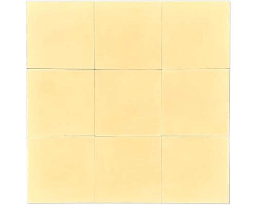 Zement Wand- und Bodenfliese Uni 2.1 raffia 20x20x1,6 cm