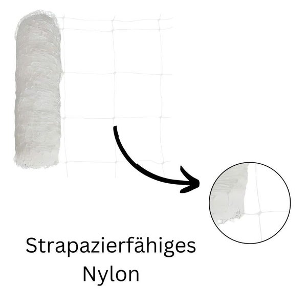 Robustes Pflanzen Ranknetz 1x5 m – Elastisch, Stabil & Vielseitig für Tomaten, Gurken & Kletterpflanzen im Gewächshaus, Balkon & Hydrosystem
