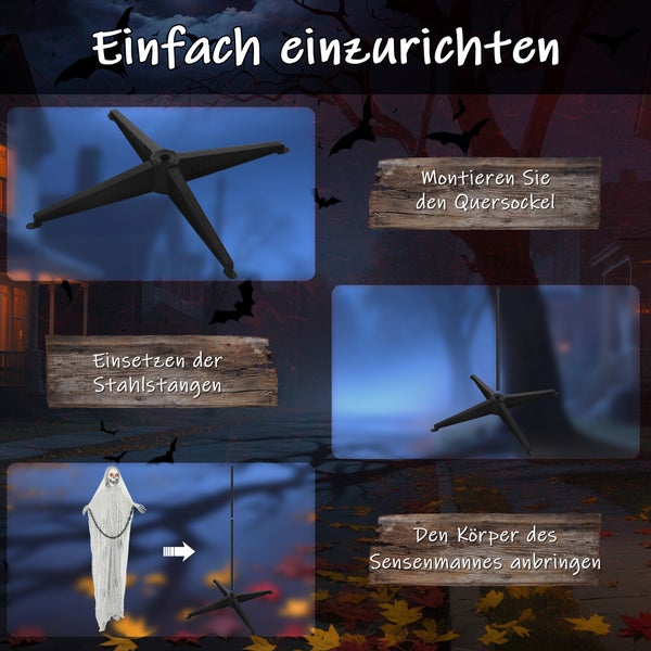 Anleitung zum Aufbau des Sensenmanns