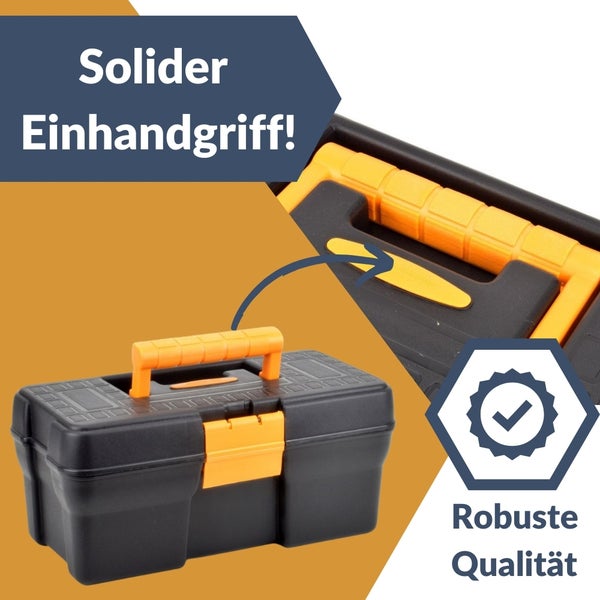 Werkzeugkoffer leer Werkzeugkasten Werkzeug Angel Box Kiste klein Kunststoff
