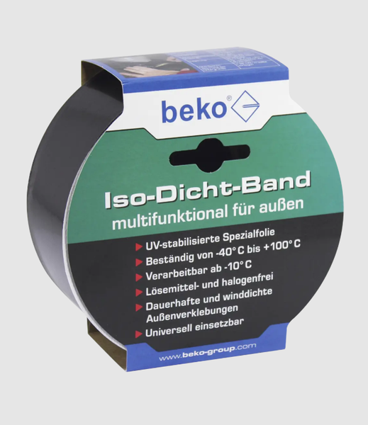 Beko Iso-Dicht-Band grün 60 mm 25 m für Anschlussverklebung - 1 Rolle