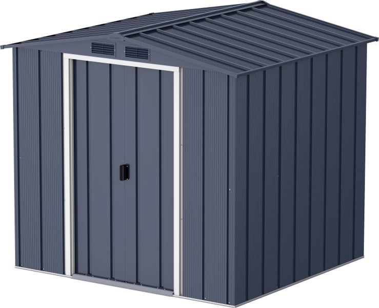 Metall Gerätehaus 202x174 Gartenhaus Schiebetüren