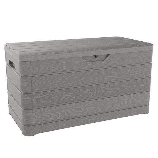 Toomax Dolomiti Kissenbox 410 Liter Grau Wetterfest mit Sicherheitsverschluss