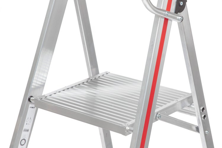 Aluminium Tritt mit Haltebügel