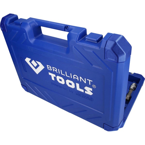 BRILLIANT TOOLS 1/2 Bit-Stecknuss-Satz 26tlg. Vielzahn-Profil XZN - BT022026