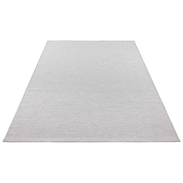 In- & Outdoor Teppich Millau Hellgrau Creme - 140x200x0,4cm