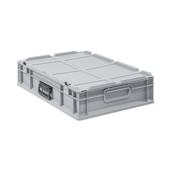 PROREGAL SuperSparSet 5 x Eurobox NextGen Portable HxBxT 13,5 x 40 x 60 cm 23 Liter Eurobehälter Transportbox Transportbehälter Stapelbehälter