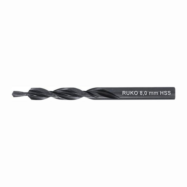 Ruko Spiralbohrer 8,0 mm HSS