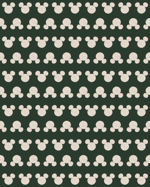 Muster mit sich wiederholenden Mickey-Mouse-Symbolen