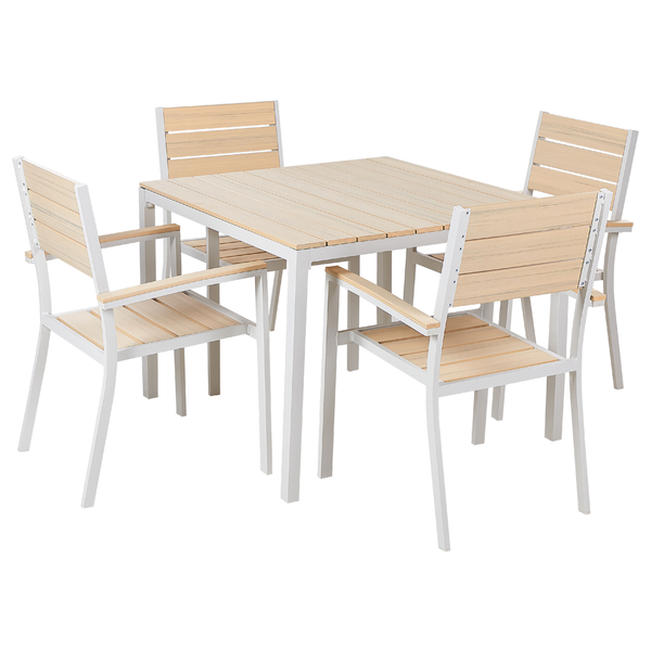 Gartenmöbel Set 4-Sitzer PRATO Beige
