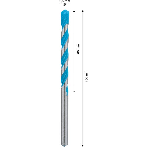 Bosch Expert CYL-9 MultiConstruction Bohrer 6,5 x 60 x 100 mm - 2608900615