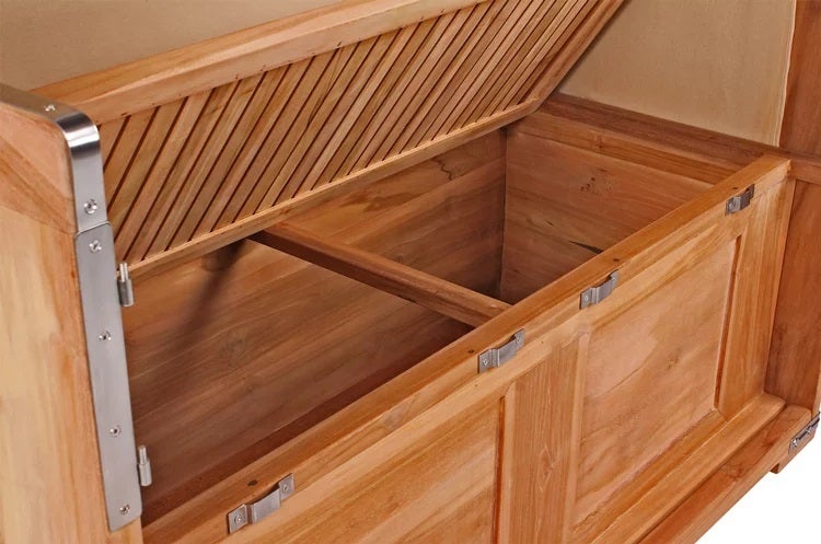 Strandkorb Nordstrand Teak PE grey Dessin 534