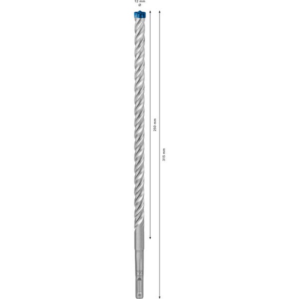 Bosch Expert SDS plus-7X Hammerbohrer 12 x 250 x 315 mm - 2608900111