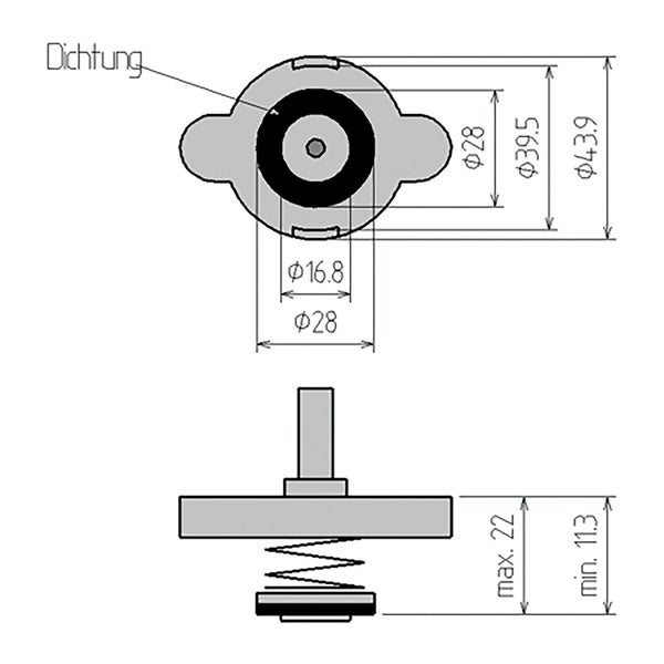 BGS Adapter Nr. 4 für Art. 8027 / 8098 für Ford / Honda / Hyundai / Lexus / Mazda / Mercedes-Benz / Mitsubishi / Nissan / Peugeot / Subaru / Suzuki / Toyota - 8027-4